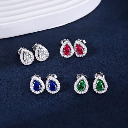 [Joyas Regalia] Pendientes lujosos con forma de gota de agua