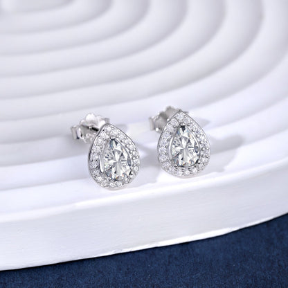 [Joyas Regalia] Pendientes lujosos con forma de gota de agua