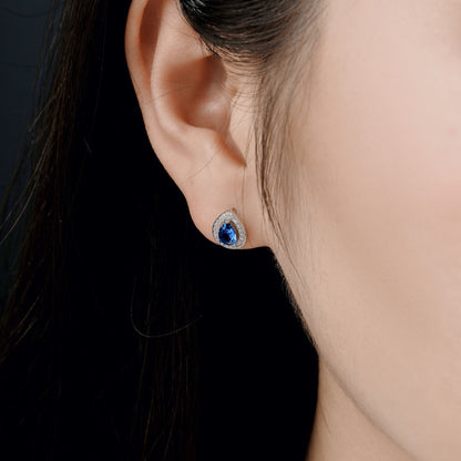 [Joyas Regalia] Pendientes lujosos con forma de gota de agua