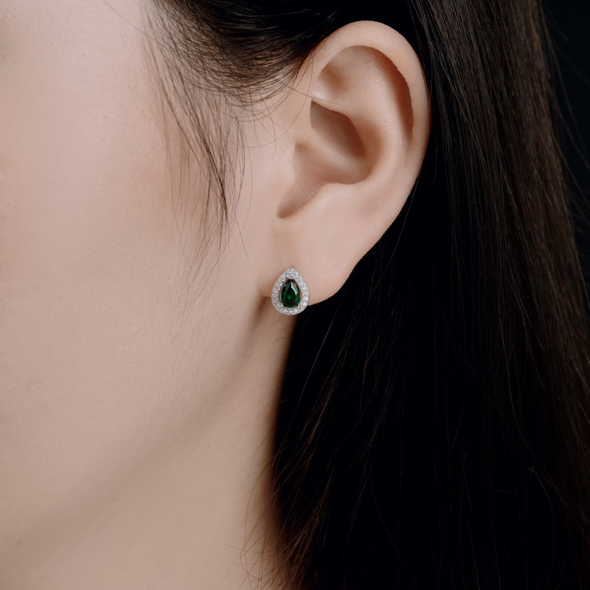 [Joyas Regalia] Pendientes lujosos con forma de gota de agua