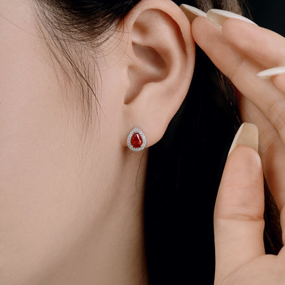 [Joyas Regalia] Pendientes lujosos con forma de gota de agua