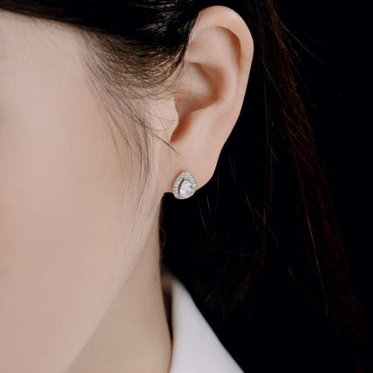 [Joyas Regalia] Pendientes lujosos con forma de gota de agua