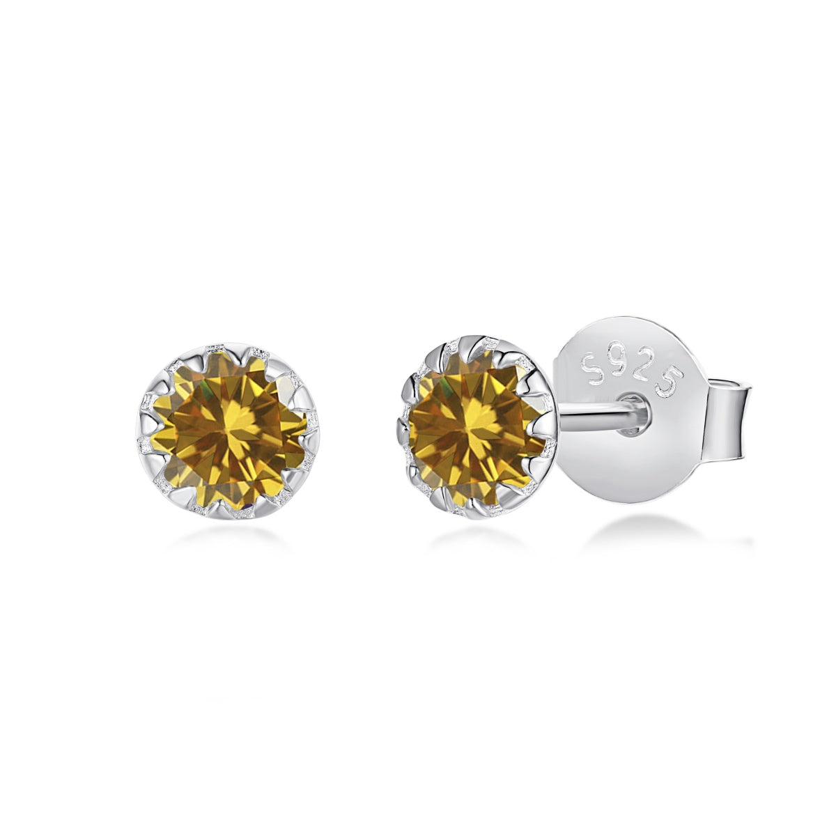 [Joyas Regalia] Pendientes redondos de colores brillantes