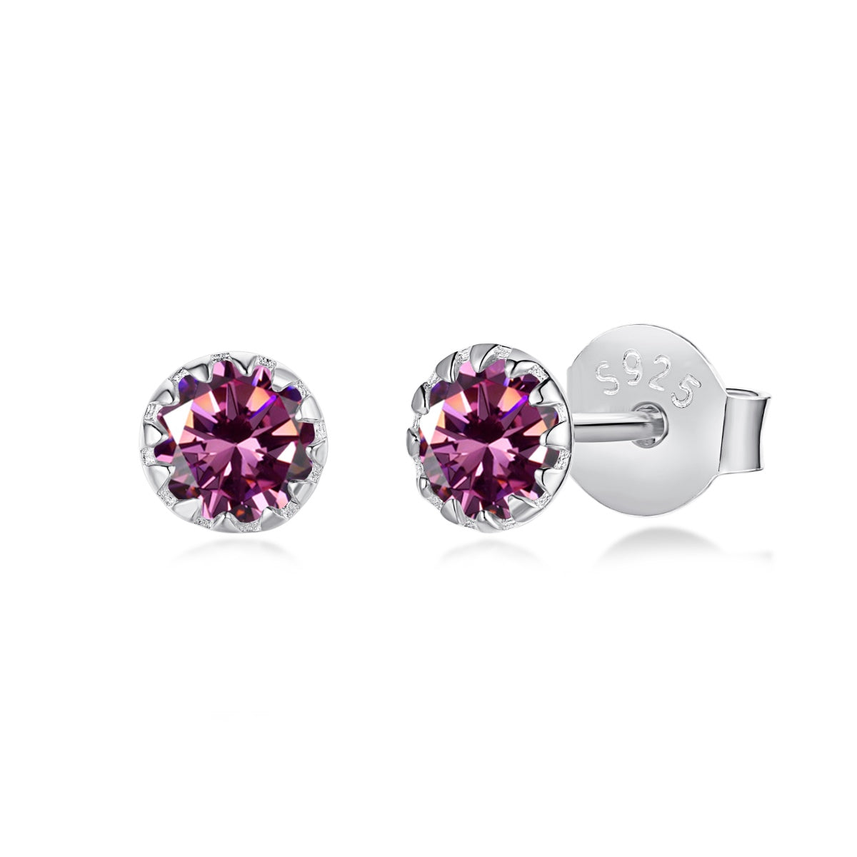 [Joyas Regalia] Pendientes redondos de colores brillantes
