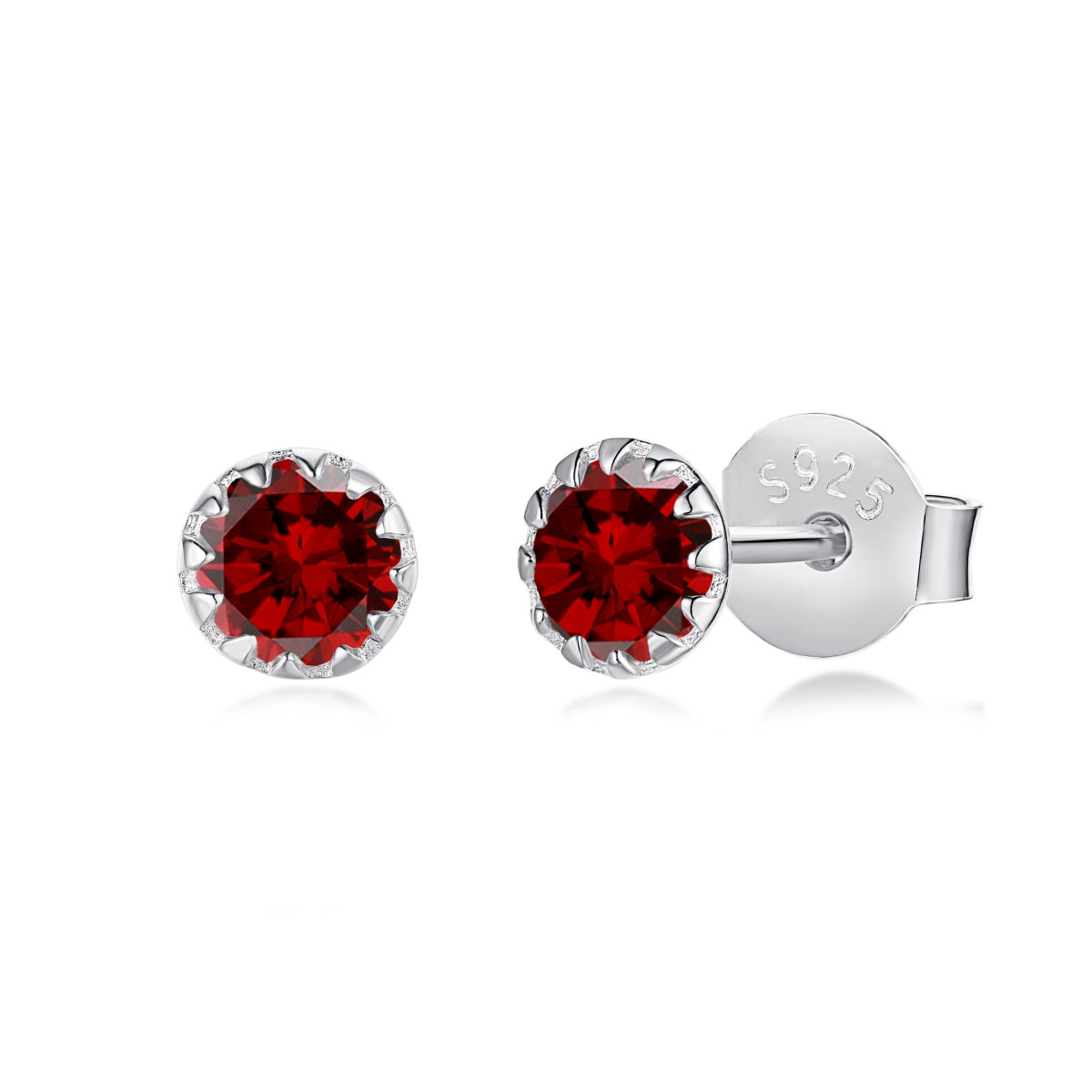 [Joyas Regalia] Pendientes redondos de colores brillantes