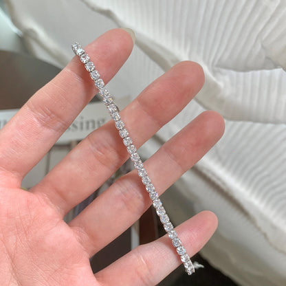 [Joyas Regalia] Pulsera diaria con corte redondo brillante