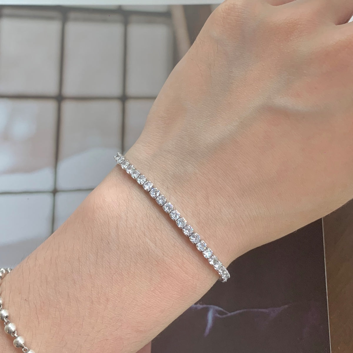 [Joyas Regalia] Pulsera diaria con corte redondo brillante