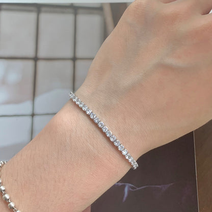 [Joyas Regalia] Pulsera diaria con corte redondo brillante