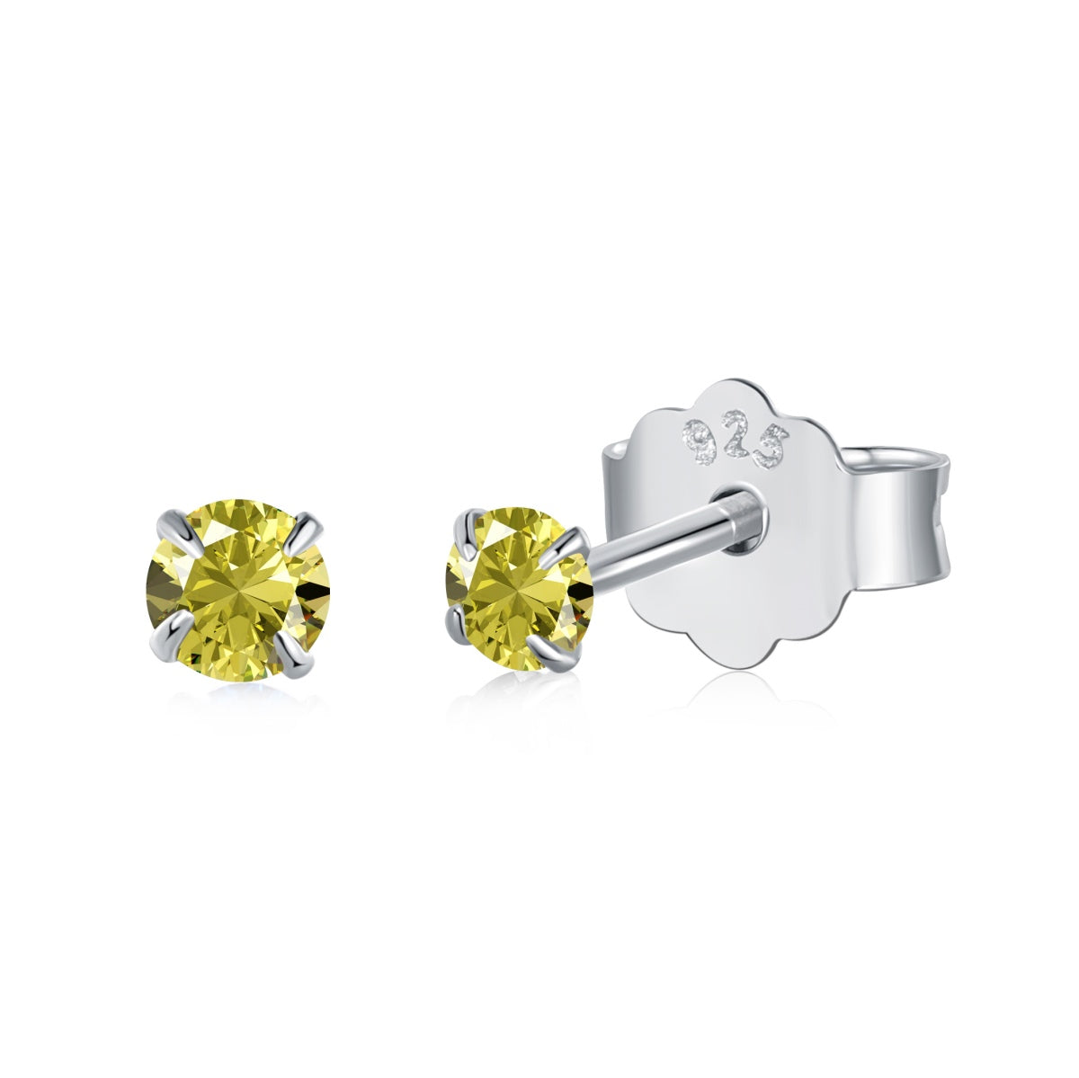 [Joyas Regalia] Delicados pendientes solitarios