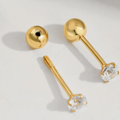 [Joyas Regalia] Pendientes únicos con forma de U en forma de oreja