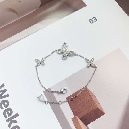 [Bijoux Regalia] Bracelet pendentif papillon délicat