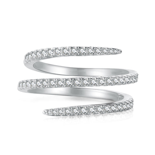 [Regalia jewelry]Unique Vibrant Entangle Daily Ring