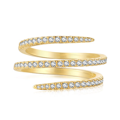 [Bijoux Regalia] Bague unique et vibrante à enchevêtrement quotidien