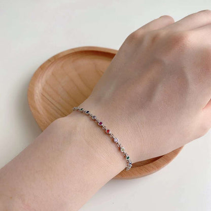 [Regalia jewelry]Colorful Bead Array Bracelet