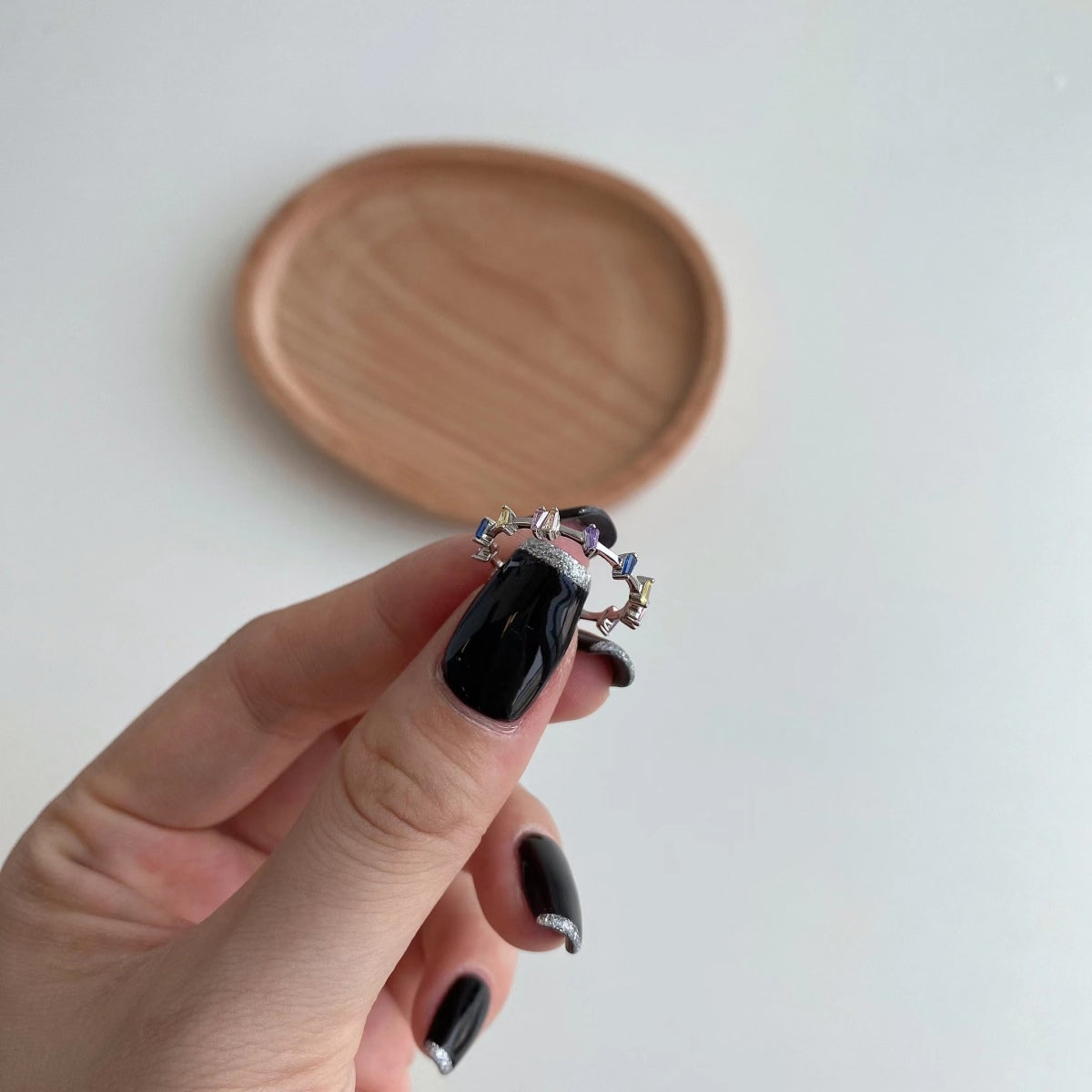 [Bijoux Regalia] Bague quotidienne unique à coupe trapézoïdale
