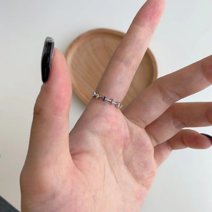 [Bijoux Regalia] Bague quotidienne unique à coupe trapézoïdale