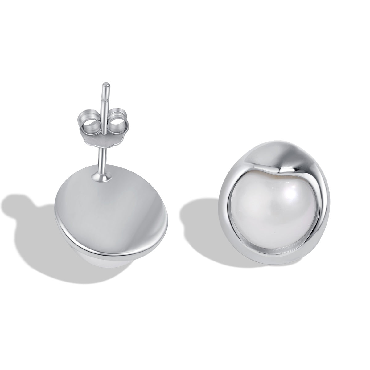 [Joyas Regalia] Pendientes de perlas de pan delicado