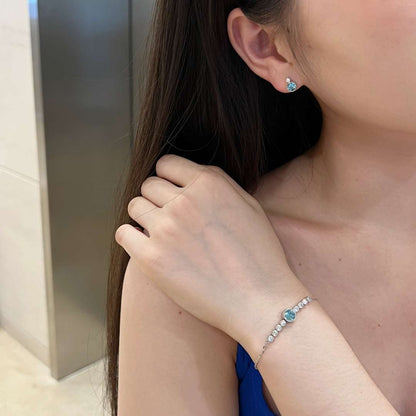 [Joyas Regalia] Lujosa pulsera Corazón del Océano