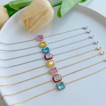 [Bijoux Regalia] Bracelet quotidien en émeraude colorée scintillante de 2,0 carats
