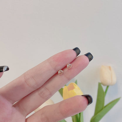 [Joyas Regalia] Pendientes redondos de colores brillantes
