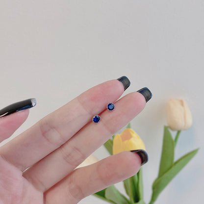 [Joyas Regalia] Pendientes redondos de colores brillantes