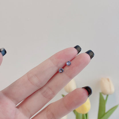 [Joyas Regalia] Pendientes redondos de colores brillantes