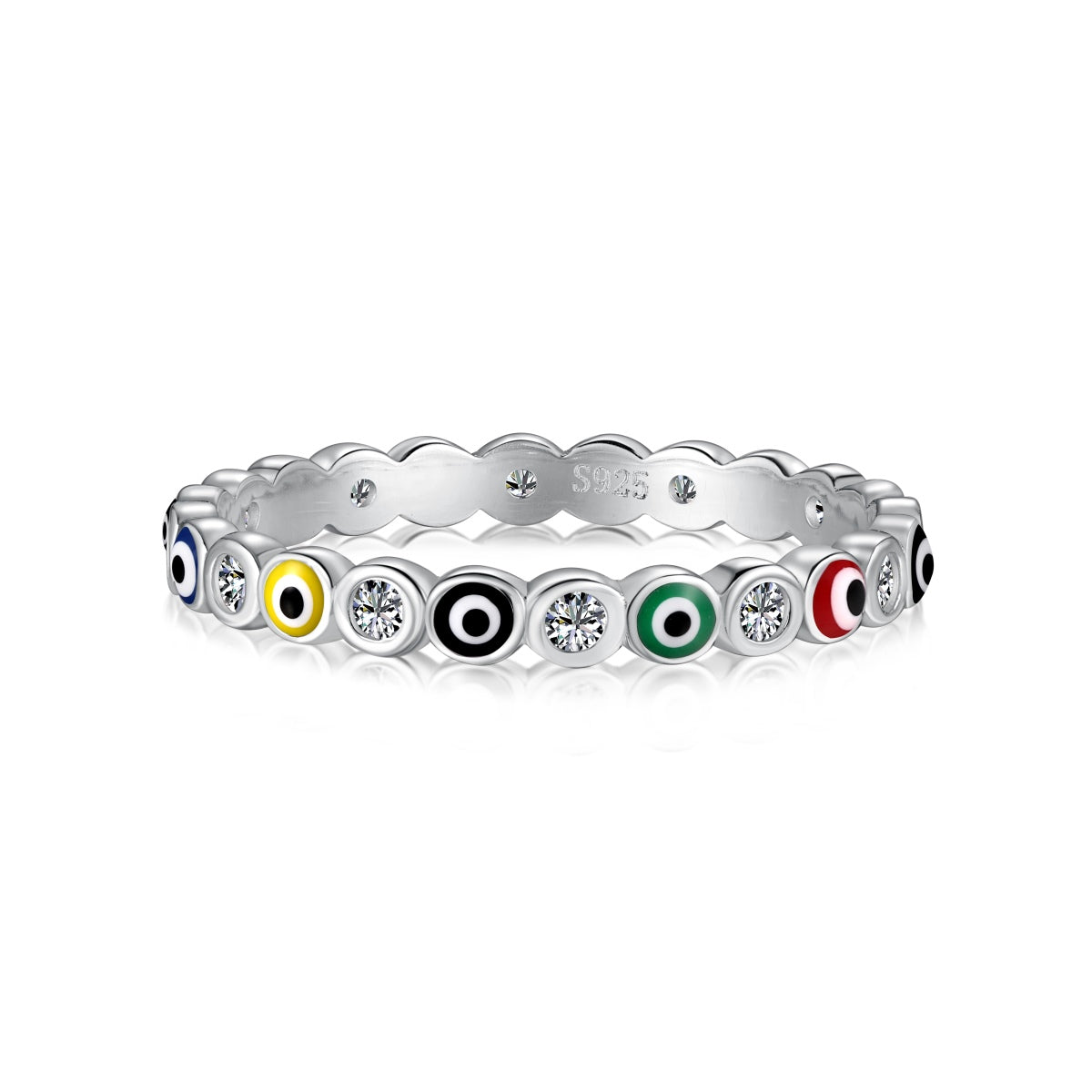[Bijoux Regalia] Bague quotidienne de forme ronde éclatante