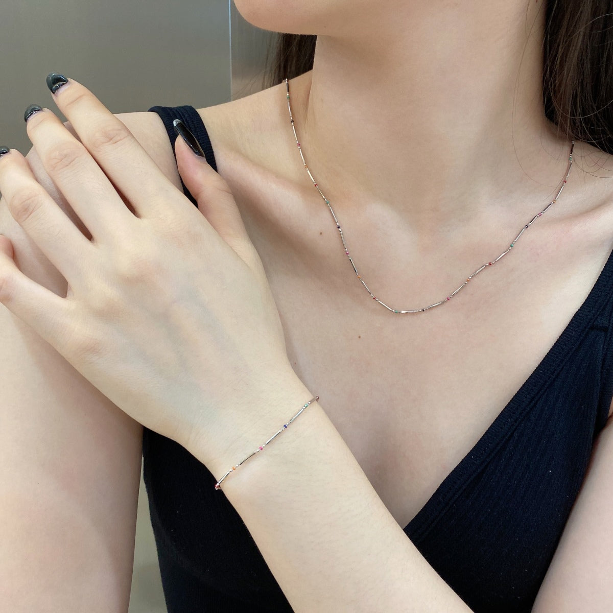 [Joyas Regalia] Pulsera única y colorida para uso diario