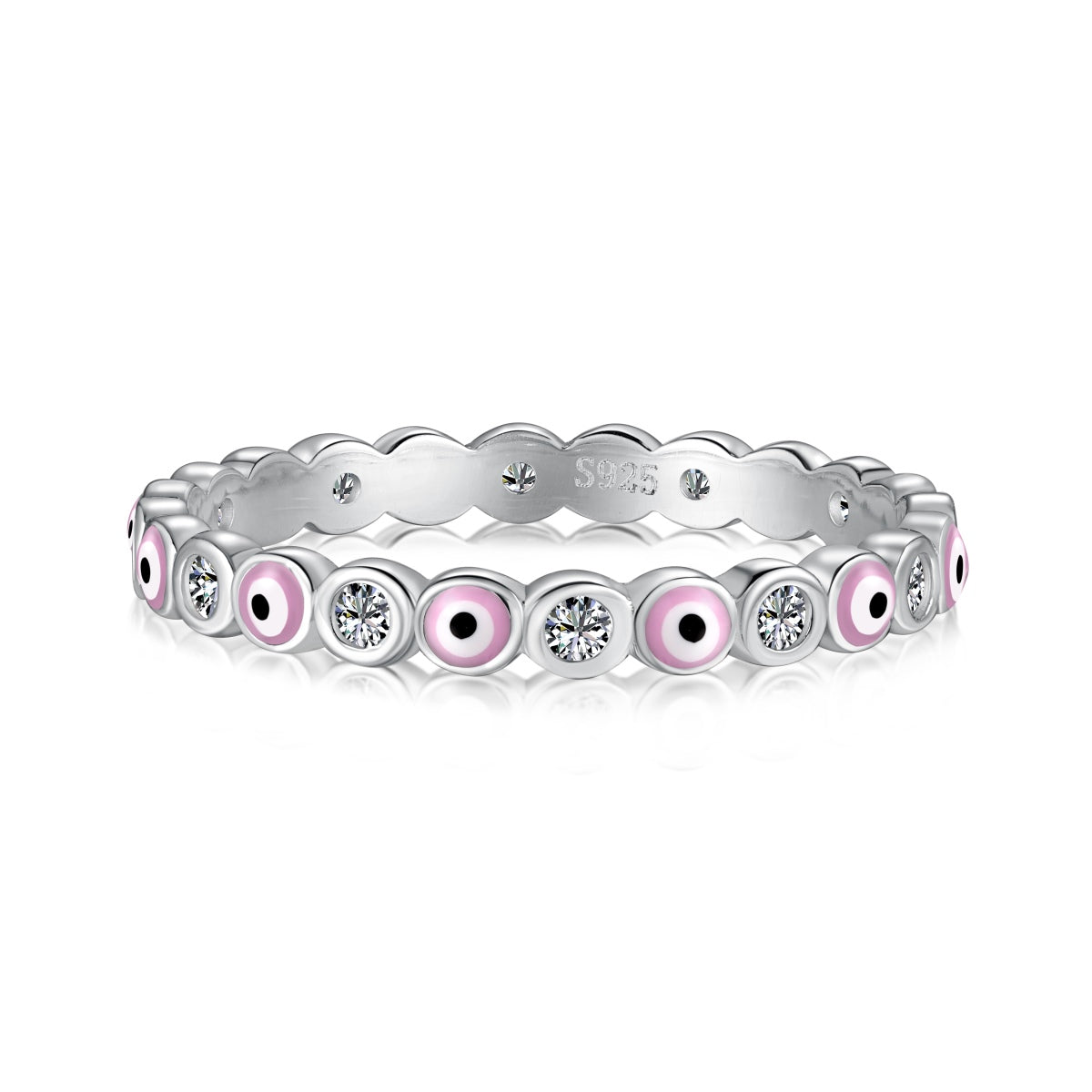 [Bijoux Regalia] Bague quotidienne de forme ronde éclatante