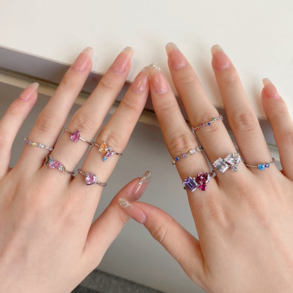 [Bijoux Regalia] Bague quotidienne unique à coupe trapézoïdale