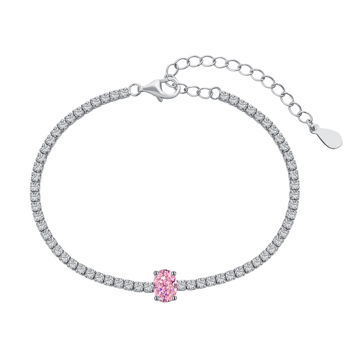 [Joyas Regalia] Pulsera diaria de corte ovalado exquisito de 0,75 quilates