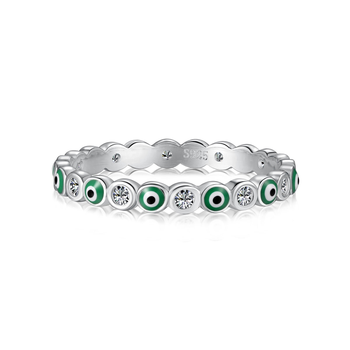 [Bijoux Regalia] Bague quotidienne de forme ronde éclatante
