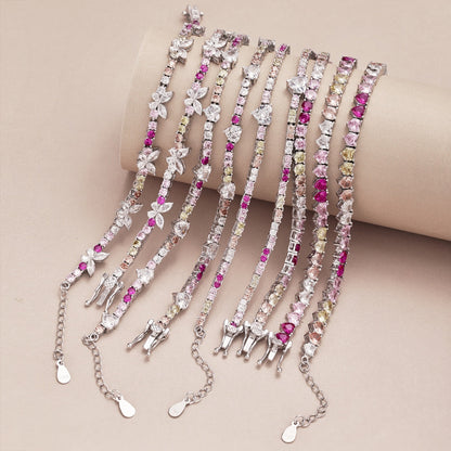 [Bijoux Regalia] Bracelet romantique en forme de cœur avec coupe ronde