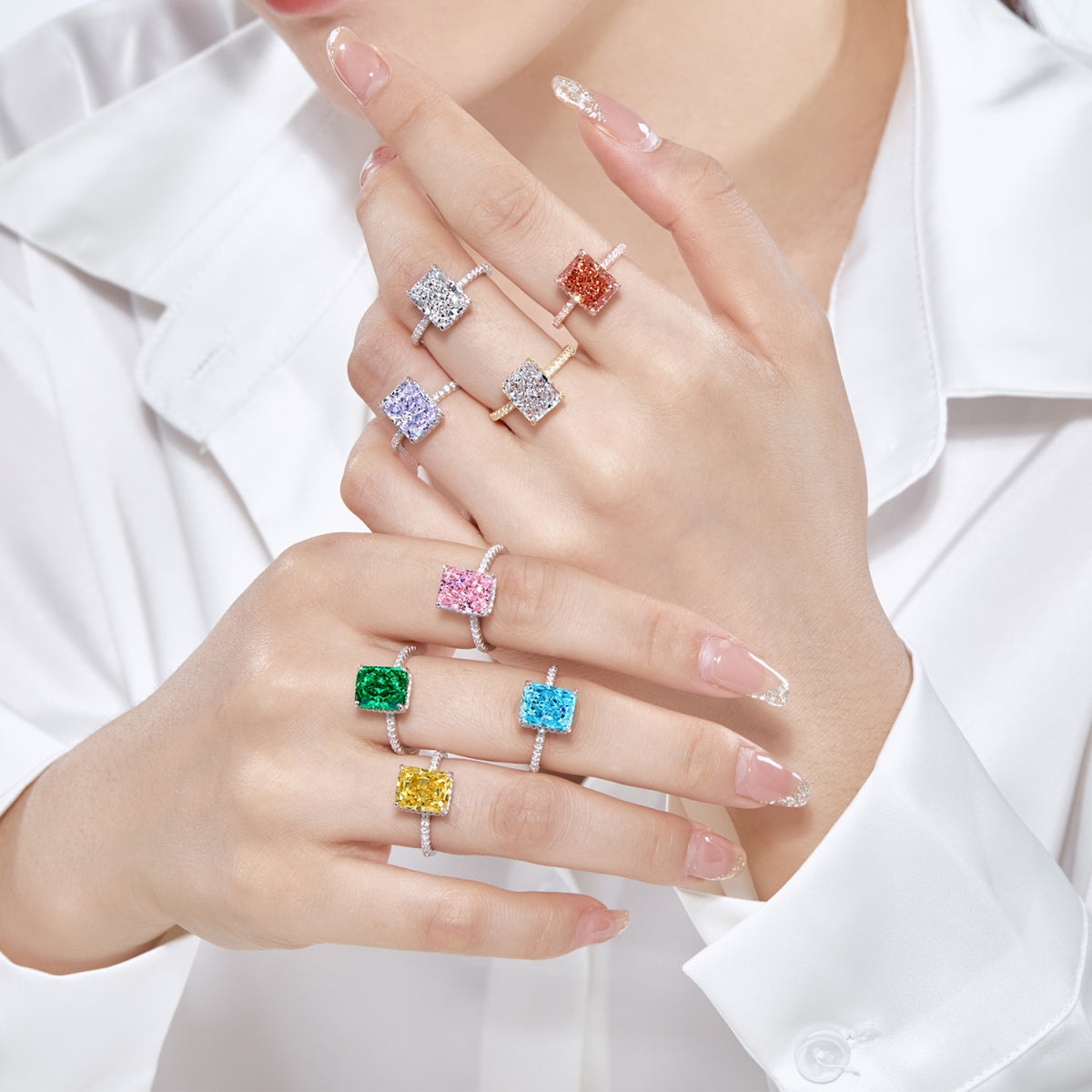 [Regalia jewelry]4.0 Carat Luxurious Engagement Ring