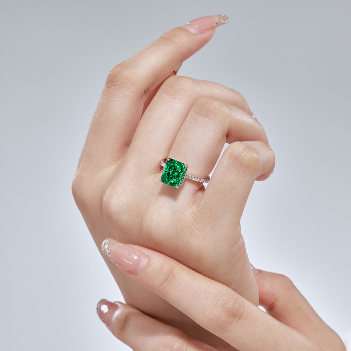[Regalia jewelry]4.0 Carat Luxurious Engagement Ring