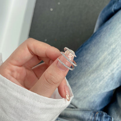 [Bijoux Regalia] Bague unique et vibrante à enchevêtrement quotidien