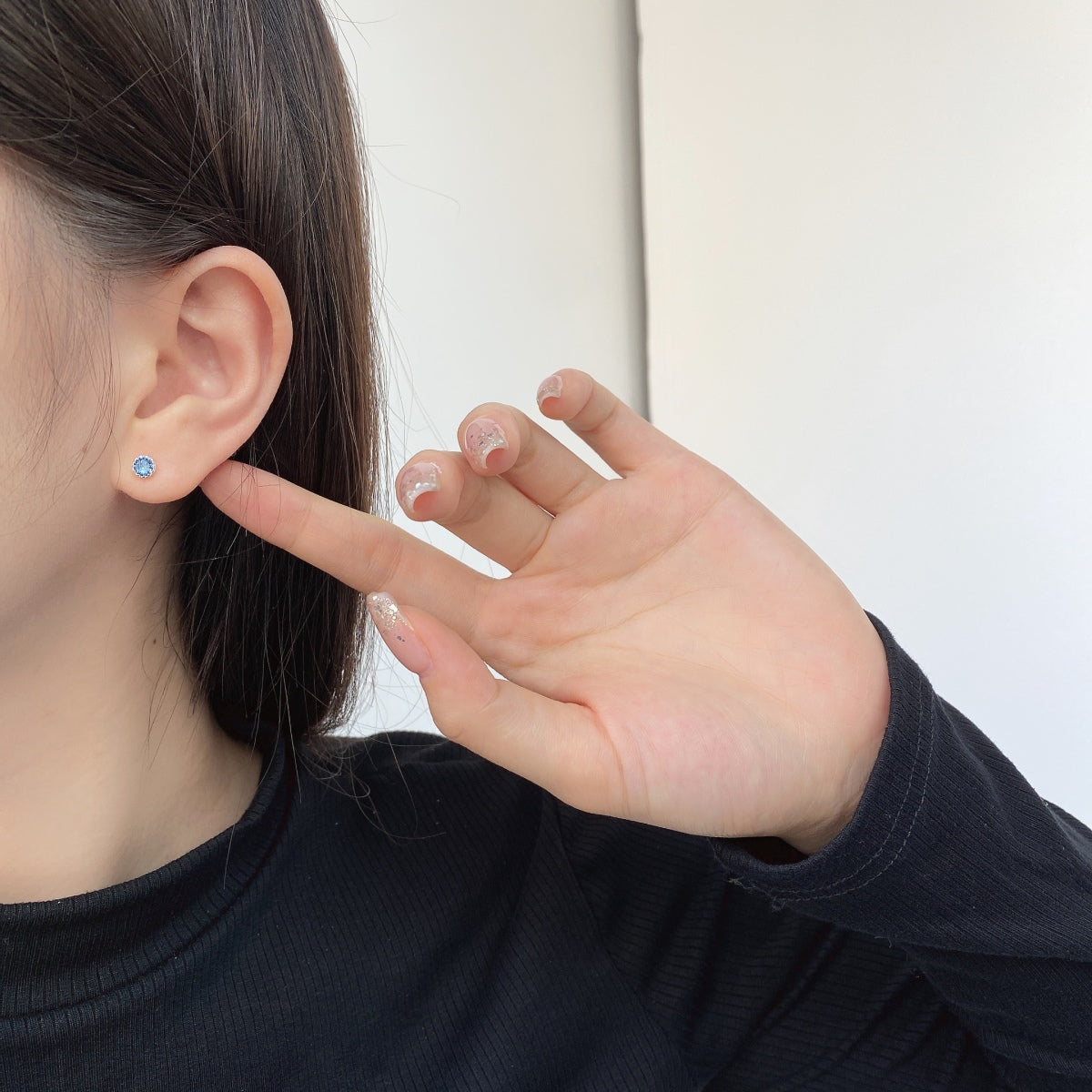 [Joyas Regalia] Pendientes redondos de colores brillantes