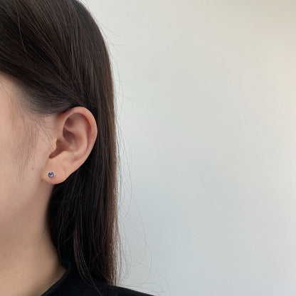 [Joyas Regalia] Pendientes redondos de colores brillantes