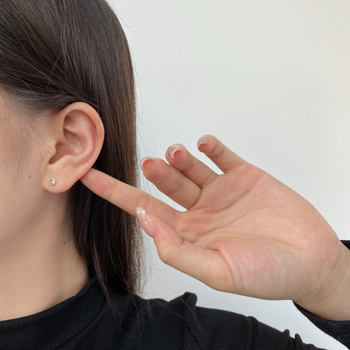 [Joyas Regalia] Pendientes redondos de colores brillantes
