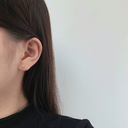 [Joyas Regalia] Pendientes redondos de colores brillantes