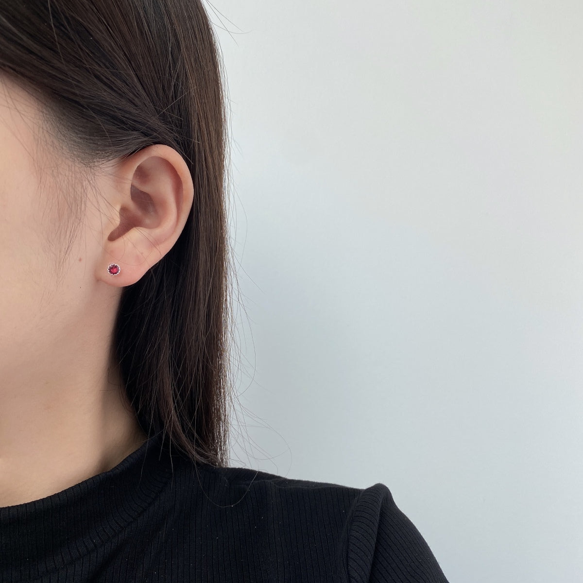 [Joyas Regalia] Pendientes redondos de colores brillantes