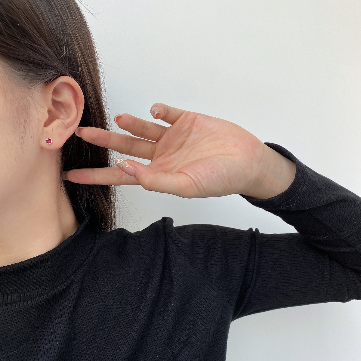 [Joyas Regalia] Pendientes redondos de colores brillantes