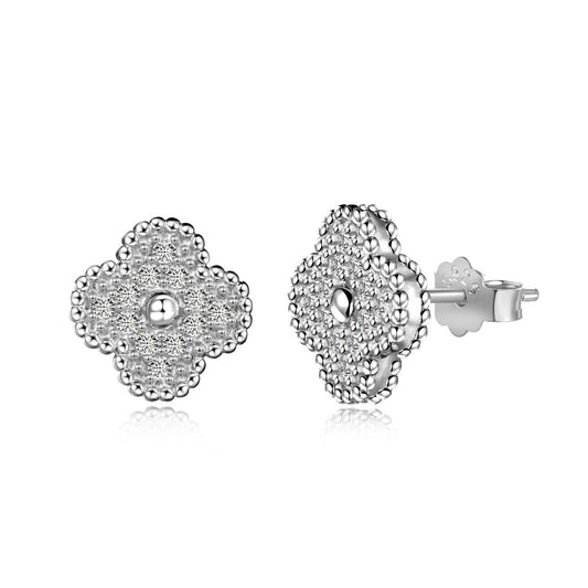 [Joyas Regalia] Pendientes de moda de trébol de cuatro hojas