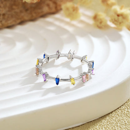 [Bijoux Regalia] Bague quotidienne unique à coupe trapézoïdale