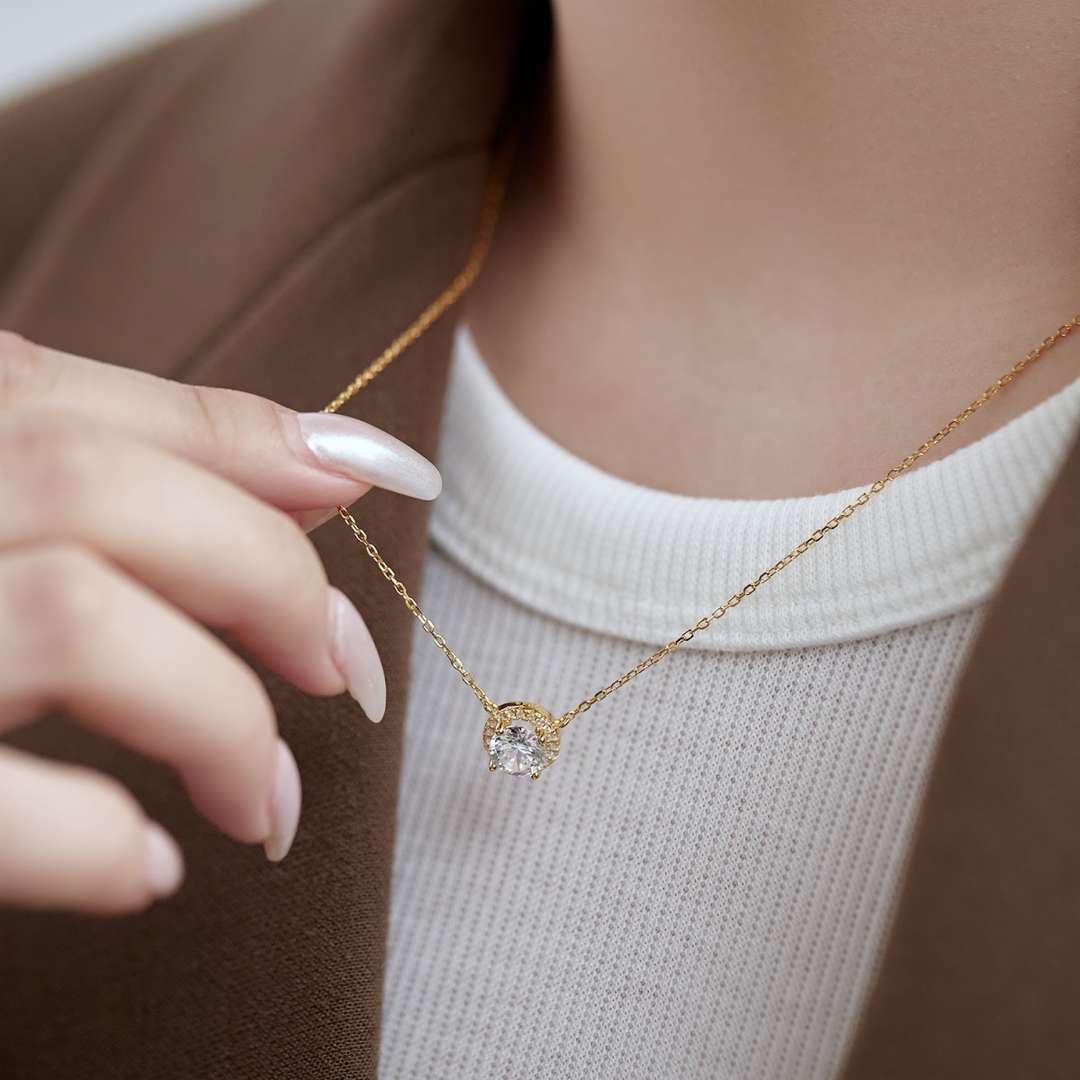 [Bijoux Regalia] Collier luxueux à taille ronde