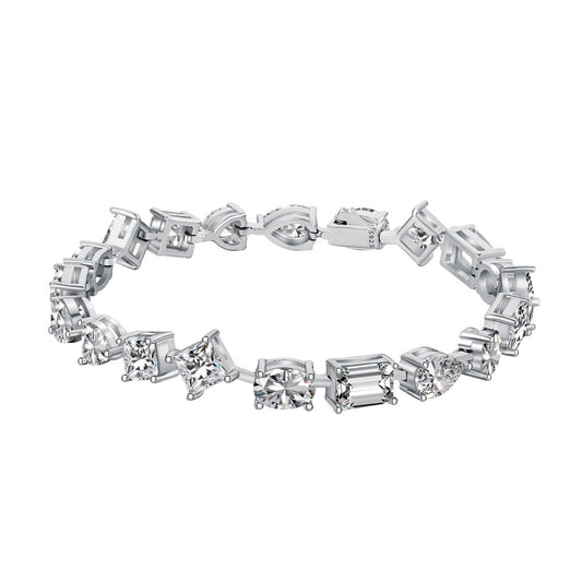 [Regalia jewelry]Unique Exquisite Multi Cut Daily Bracelet