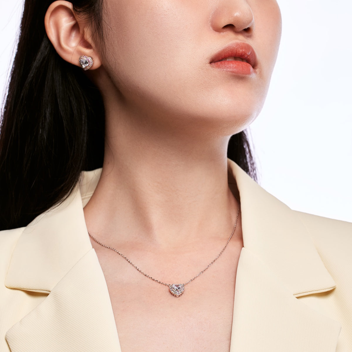 [Bijoux Regalia] Collier exquis en forme de cœur