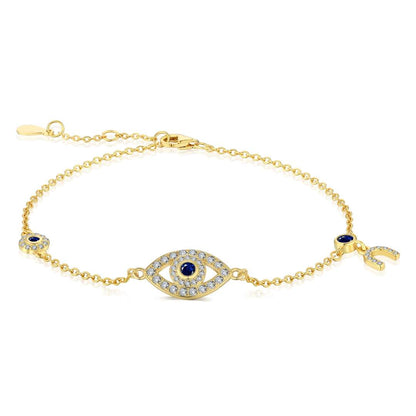 [Joyas Regalia]Collar con forma de ojo delicado