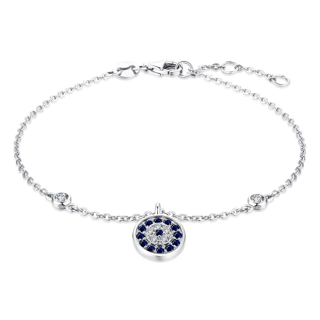 [Joyas Regalia] Pulsera redonda de ojo de diablo