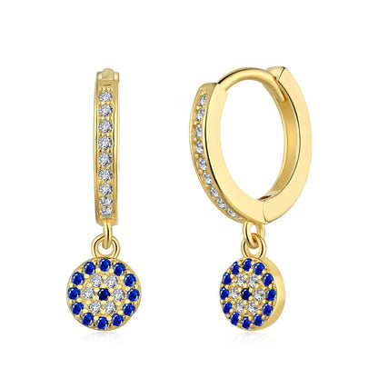[Joyas Regalia] Pendientes únicos de ojo de diablo